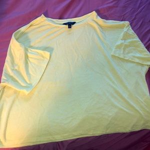Yellow Banana Republic tee